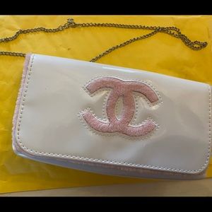 Channel Cross body clutch